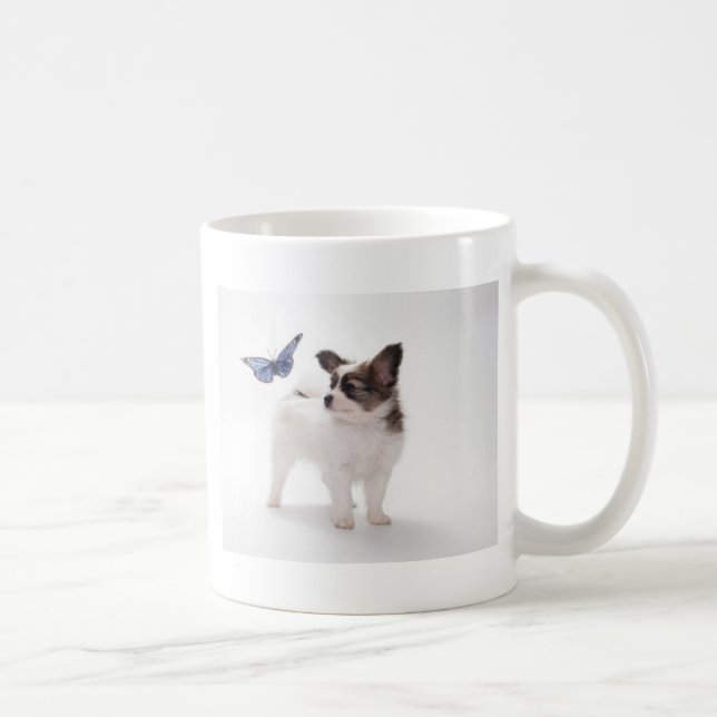 Papillon u. SCHMETTERLING Kaffeetasse (Rechts)