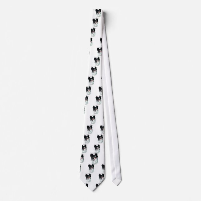 Papillon Vater 2 Krawatte (Vorderseite)
