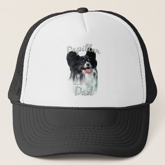 Papillon Vater 2 Truckerkappe (Vorderseite)