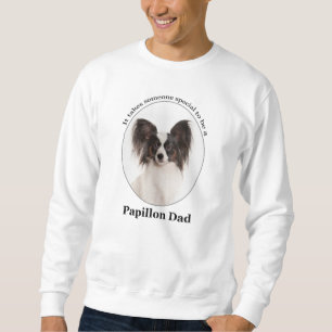 Papillon Vater Sweatshirt