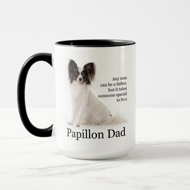 Papillon Vater Tasse (Links)