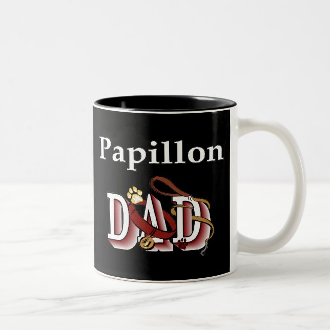 Papillon Vater Tasse (Rechts)