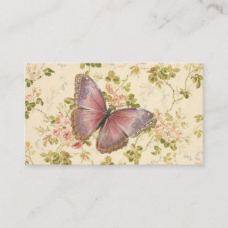 Papillon & Vines Shabby Chic Cartes d'appel