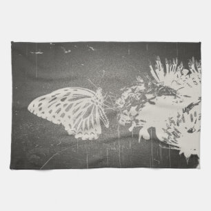 Papillon vintage - serviette de cuisine