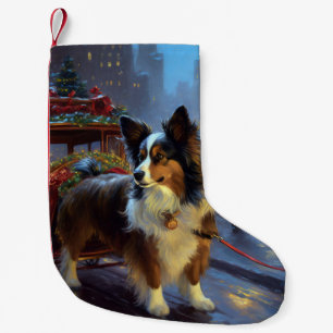 Papillon Weihnachtsfest Saison Kleiner Weihnachtsstrumpf