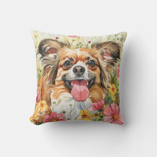 Papillon-Wurfkissen – Wasserfarben-Homedekor Kissen