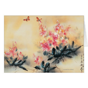 Papillons au printemps