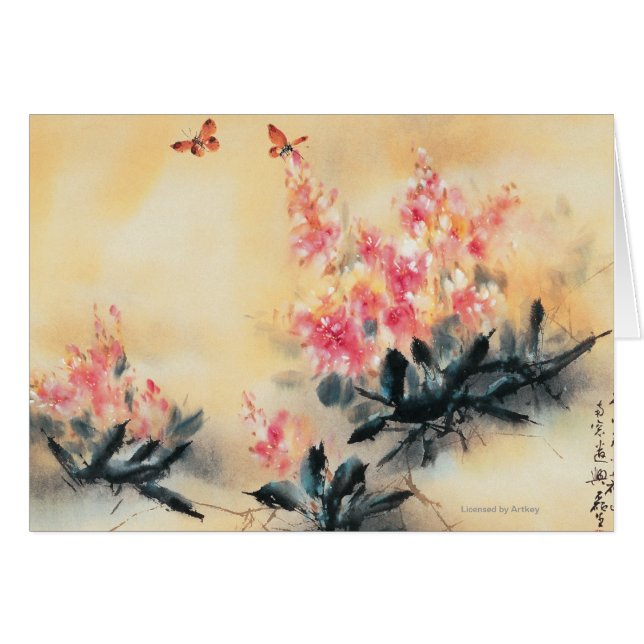 Papillons au printemps (Devant horizontal)