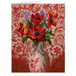 Papillons Big Grey Card