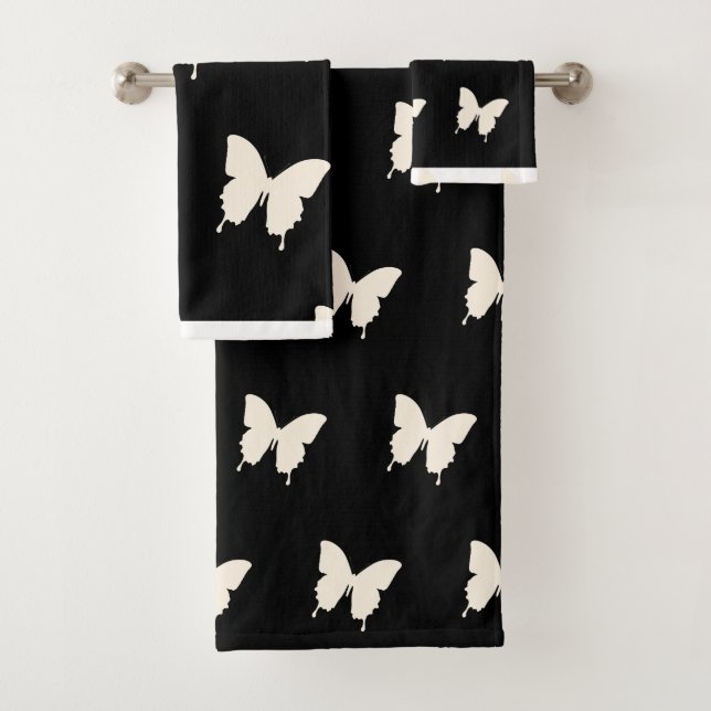 Papillons blancs sur le noir (En situation)