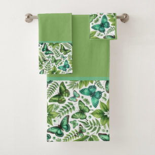Papillons Bleu-Vert