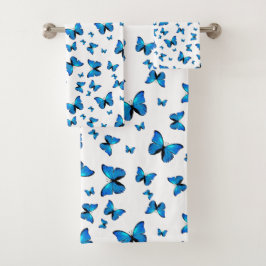 Papillons bleus