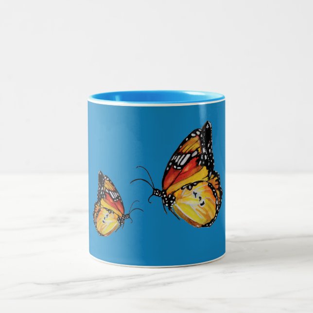 Papillons Café Mug (Centre)