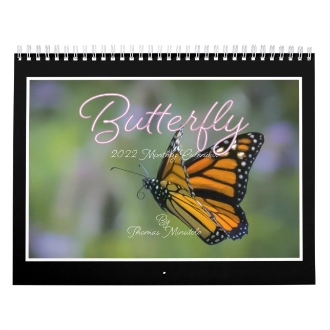 Papillons Calendrier 2023 Par Tom Minutolo (Protection)