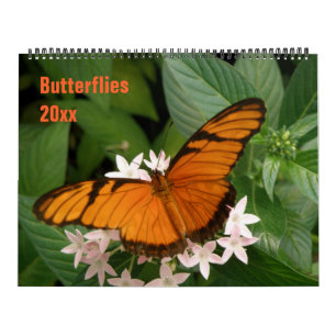 Papillons Calendrier personnalisé