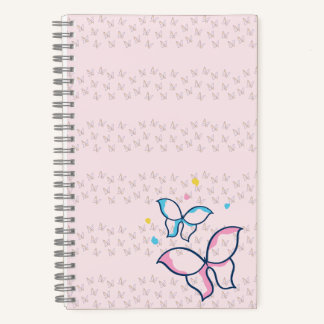 Papillons Carnet spirale