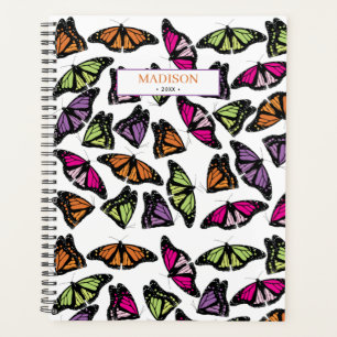 Papillons colorés Journal Motif décoratif