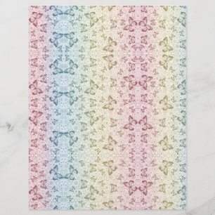 Papillons colorés Pages du carnet de route Station