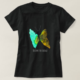Papillons couleur aquarelle T-shirt