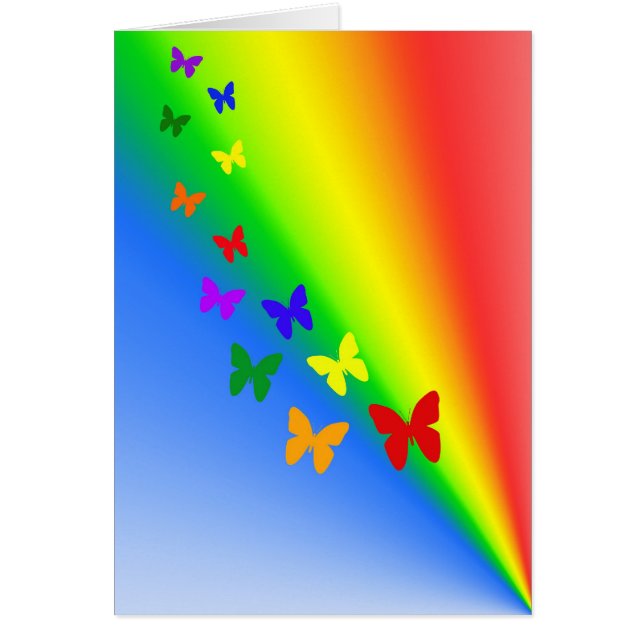 Papillons d'arc-en-ciel (Devant)