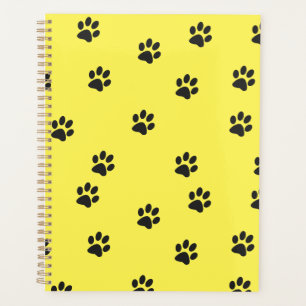Papillons de chat jaune noir