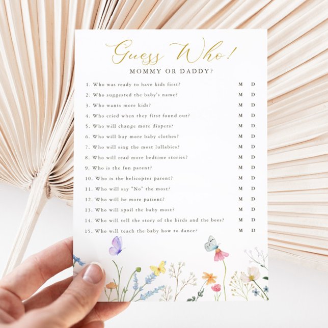 Papillons Enchantés Floral Devis Qui Carte (Créateur téléchargé)