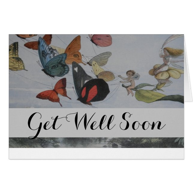 Papillons et papillons de la reine des fées (Devant horizontal)