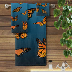 Papillons Monarch Ombre Bleu