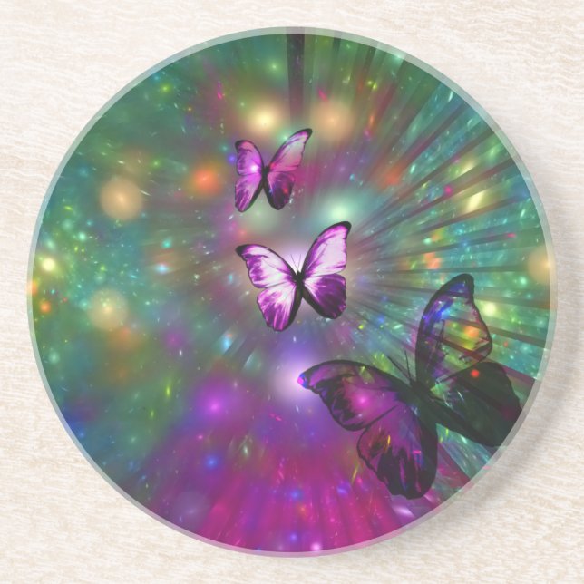 Papillons pour toujours Dessous de verre (Devant)