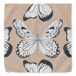 Papillons sur une Bandana (C)