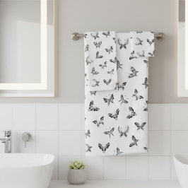 Papillons Tribal Serviette de bain Ensemble de tro