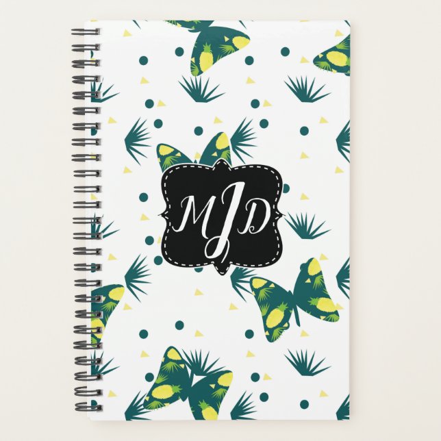 Papillons tropicaux Pineappy School Homeschool (Devant)