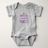 Papi's Little Coon Hunting Princess Baby Outfit