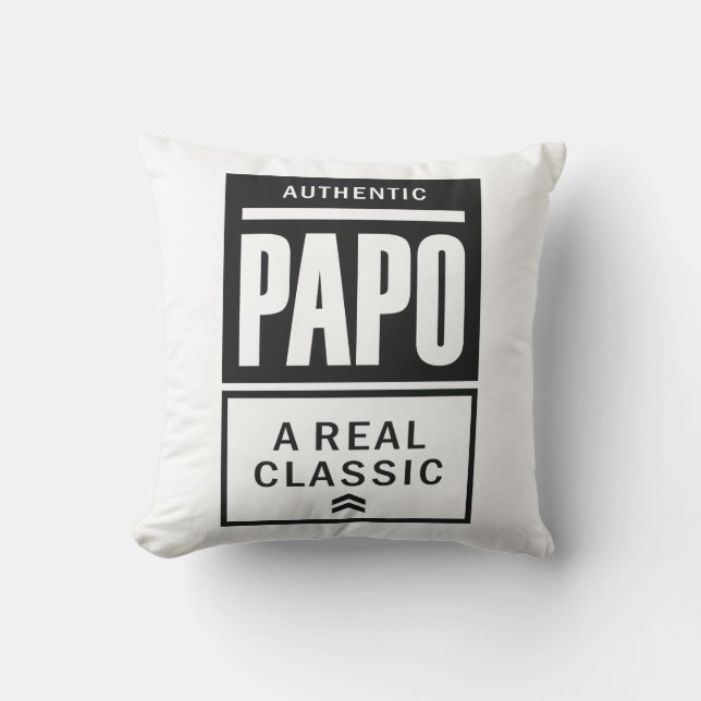 Papo a Real Classic Kissen (Vorderseite)
