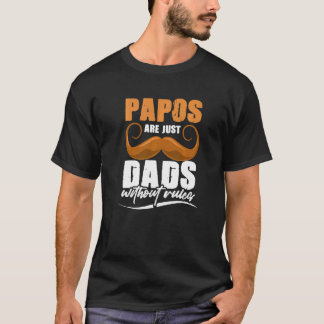 Papo Grandpa Regeln Großvater Vatertag Premium T-Shirt