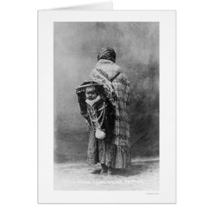 Papoose et squaw 1910 de Yakama