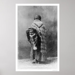 Papoose u. Yakama Squaw 1910 Poster