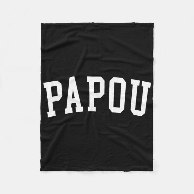 Papou _1 fleecedecke (Vorderseite)