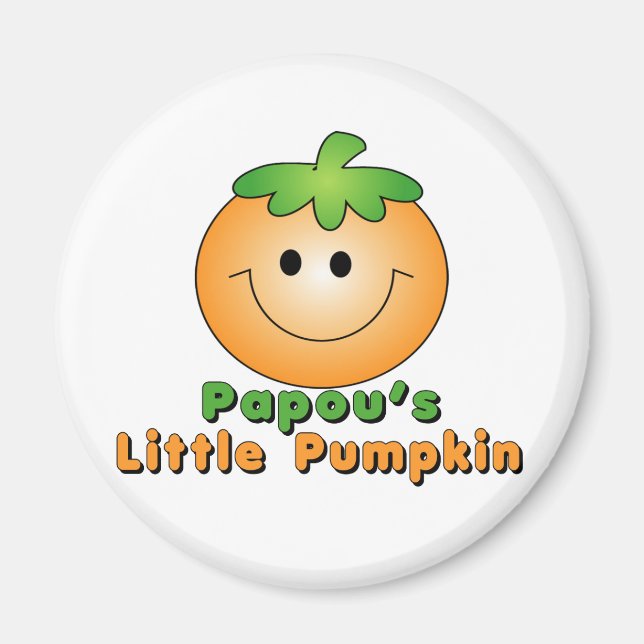 Papou Little Pumpkin Magnet (Vorne)