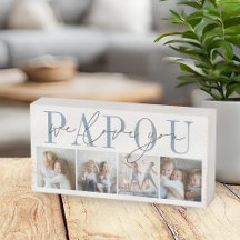 Papou Wir Liebe Sie 4 Foto Collage