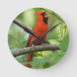 Pappa Singing! Runde Wanduhr