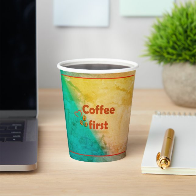 Pappbecher für Kaffee (InSitu)