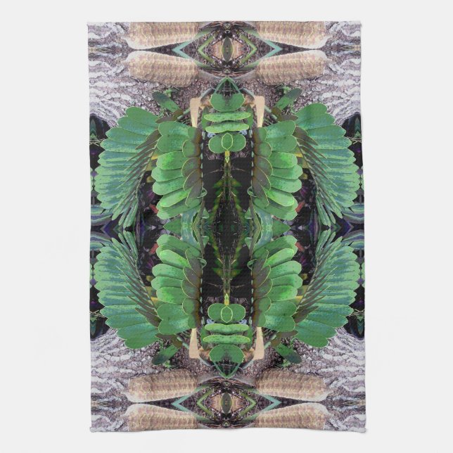 Pappe Palm Pattern Küchentuch (Vertikal)