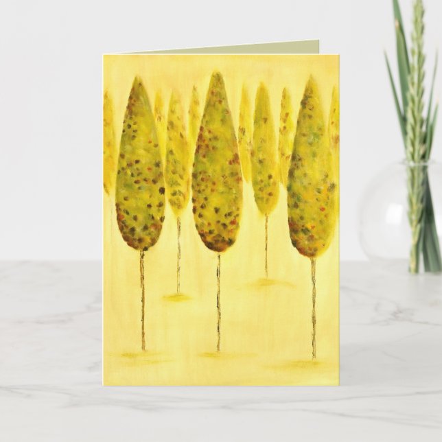 Pappelkarte Karte (Vorderseite)