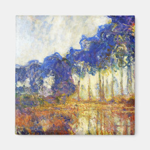 Pappeln auf den Banken des Flusses Epte Monet Magnet
