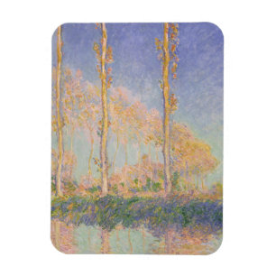 Pappeln, impressionistische Landschaft, Claude Mon Magnet
