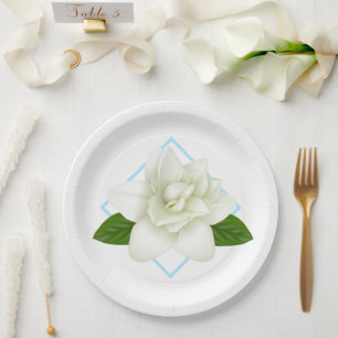Pappteller-Gardenia Pappteller