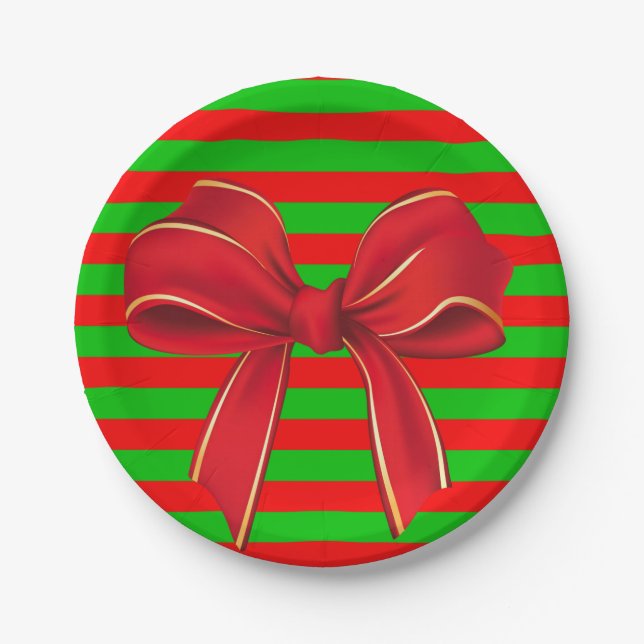 Pappteller Weihnachten (Vorderseite)