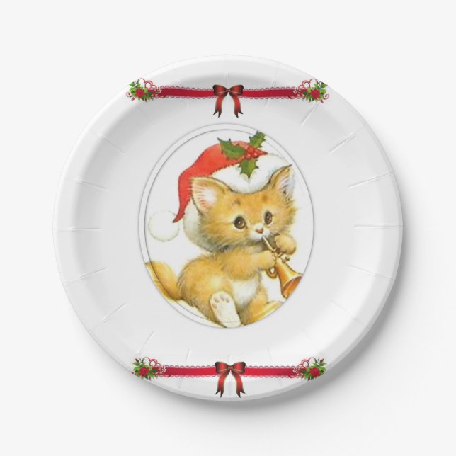 Pappteller Weihnachten (Vorderseite)