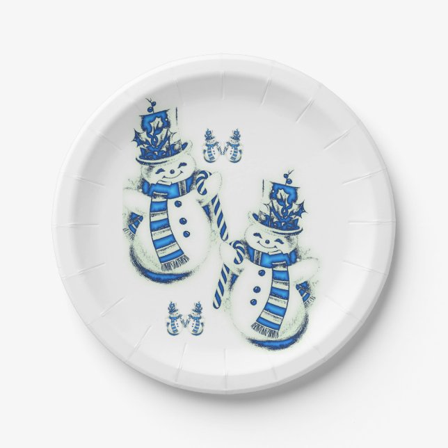 Pappteller Weihnachten (Vorderseite)